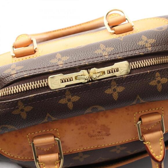 LOUIS VUITTON Brown Monogram Leather Deauville Bag - Picture 9 of 11